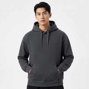 Sudadera con Capucha Blanca para Hombre, Corte Regular, Estilo Casual, con Bolsillo Delantero, Tejido de Felpa, 100% Poliéster - Product Image 5