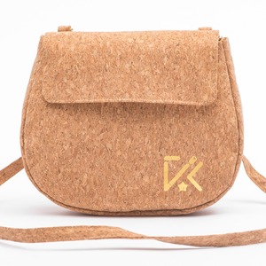 Waterproof wood-grained Paper Girl's <b>Cute</b> Cross body Makeup Bag - Product Image 1
