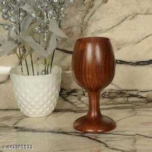 Verre à shot en bois sculpté à la main, coupe à boire, vaisselle de bar pour cocktails et vin - Product Image 4
