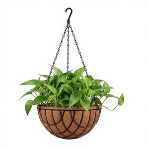 Macetas Colgantes de Fibra de Coco MDS Coco's - Ecológicas, con Alta Retención de Agua, Ligeras, para Jardinería y Agricultura - Product Image 1