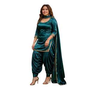 Magnifiques robes Anarkali Punjabi, vêtements indiens et pakistanais, travail de sequins, taille et couleur personnalisées, vêtements traditionnels pour femmes - Product Image 1