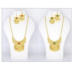 High Quality Luxury 24K 18K Gold Color Arabic Dubai Gold Plated Jewelry Sets Luxury Dubai Jewelry Sets Jewellery for Women - Product Image 4