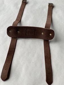 Custom Logo Buffalo Leather Portable Picnic Blanket Belt Outdoor Packable Rugs <b>Strap</b> <b>Carrying</b> <b>Strap</b> Belt for Rug Mat Blanket - Product Image 2