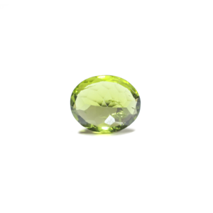 Natural Peridot Loose Gemstone 6.58 Carat Brilliant Cut Calibrated for Fine Jewelry - Product Image 2
