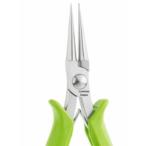 Alicates de Punta Fina de 5 Pulgadas, Certificación ISO CE, Acero Inoxidable de Alta Calidad, Herramienta Manual Profesional de Precisión, Venta al Por Mayor OEM, Verde Slime - Product Image 2