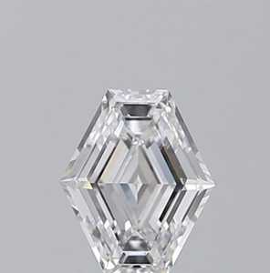 Diamante Suelto de Corte Hexagonal Cultivado en Laboratorio, Color E, Certificado IGI, VVS, Marca Diam, Origen Gujarat, para Joyería - Product Image 1