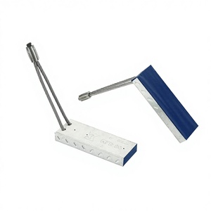 Raccord de mur résistant aux séismes pour boîtier métallique à boucle formée à froid et outils de fixation en béton technique avec boucles à haute résistance à la traction - Product Image 1