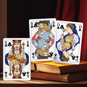 Jeu de cartes de société personnalisable en plastique allemand de qualité supérieure pour le jeu de cartes Skat, finition mate, 32 cartes + 1 carte d'instructions - Product Image 2