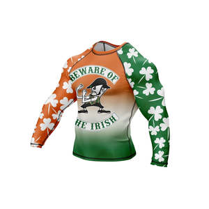 2025-26 Latest Design Light Weight Men's Rash Guard Factory Made Customized Logo Printing Low MOQ Sports Wear for Boys - Product Image 3