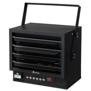Riscaldatore Elettrico Smart WiFi da 5000W per Garage, 240 Volt, Montaggio a Soffitto, Ventilatore Forzato per Officina con Spine UK e US - Product Image 4