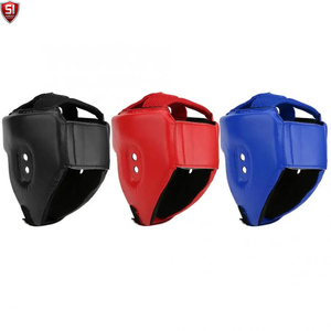 Casco de Boxeo de Cuero Genuino Premium, Protector de Cabeza para Sparring, Transpirable, para Entrenamiento y Competencia, Personalizable - Product Image 2