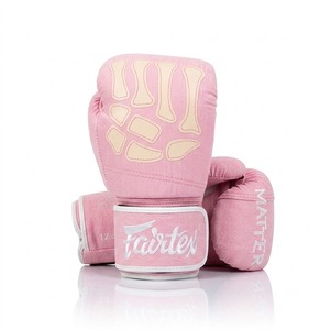 Guantes de Boxeo de Cuero Genuino Duraderos con Cierre de Cordones para Hombres y Mujeres, para Entrenamiento en Gimnasio, Sparring, Práctica con Saco de Boxeo - Product Image 2