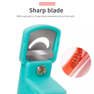 Coupe-ongles ergonomiques en acrylique pour salon et soins des ongles à domicile – Extension d'ongles de qualité supérieure - Product Image 5