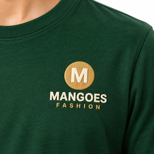Camiseta Casual de Manga Corta con Cuello Redondo y Corte Holgado para Hombre, 100% Algodón, de Alta Calidad, Secado Rápido y Transpirable, Marca MANGOES FASHION - Product Image 3