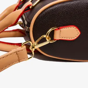 Sacs à main de luxe pour femmes, marque célèbre, cuir véritable, fermeture éclair, chaîne et bandoulière, capacité 3L+, sacs de créateurs de renom - Product Image 6