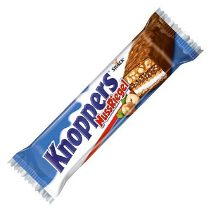 Customer Demand Knoppers NussRiegel 24 x 40g Crunchy Hazelnut <b>Chocolate</b> Treat Cheap Price <b>Chocolate</b> - Product Image 2