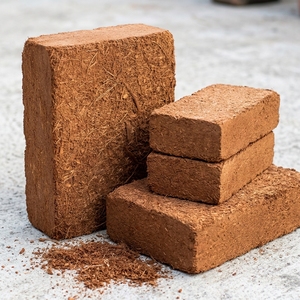 Organic Eco-Friendly Nutrient-Rich Coconut <b>Coir</b> Pith <b>Blocks</b> Coco Peat Soil Amendment for Horticulture Low EC Compressed Growing - Product Image 6