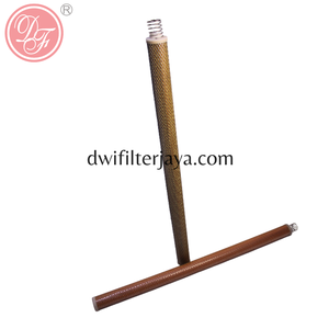 Cartucho de Filtro de Aire de Alta Eficiencia de Repuesto, Elemento de Filtro de Entrada de Aire para Compresor Industrial con Soporte de Malla Metálica - Product Image 1