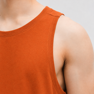 2026 New Summer Casual Fitness Wear Sleeveless Custom Made Men Gym <b>Stringer</b> <b>Vest</b> Front OEM Design O-Neck Quick Dry Breathable - Product Image 3