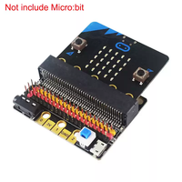 Papan Pengembangan Pemrograman Papan Ekspansi GPIO Pelindung Sensor Modul Pembelajaran Pengkodean STEM IOBIT V2.0 Papan Ekspansi Microbit
