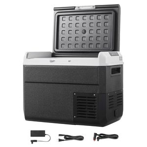 <b>Portable</b> Electric Cooler 31.7QT/30L Car <b>Fridge</b> 12 Volt Car Refrigerator with 4-68 F Adjustable Temperature 100 12/24V DC - Product Image 1