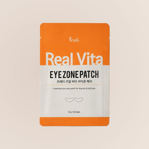 Patchs pour les yeux beauté Prreti Real Vita Eye Zone Patch, 30 feuilles de masque hydrogel transparent pour les yeux - Product Image 6