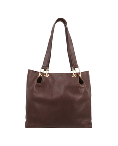 Bolsos Tote de Cuero Genuino de Alta Calidad para Mujer, Color Personalizable, Logotipo OEM, Suaves, Gran Capacidad, Dos Asas, Venta al Por Mayor - Product Image 2