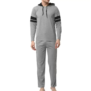 Customized Wholesale Cheap Training Track Suits Custom Cotton / Polyester Jogging Sportswear Men TracksuitJogging Hoodies - Product Image 1