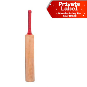 Batte de cricket légère pour enfants en bois de peuplier, batte d'entraînement économique, batte de cricket personnalisée OEM pour jeunes, Grade 3, en saule anglais - Product Image 1