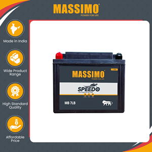 Professionnels de la vente de batteries de moto au plomb-acide MASSIMO MB - 7LB de qualité garantie avec option de logo personnalisé en gros - Product Image 2