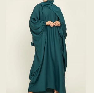 Abaya de Estilo Dubái para Mujer, Precio Económico, Superventas, Nuevo Diseño, Vestido Abaya Musulmán para Mujer, Manga Larga, Transpirable - Product Image 6