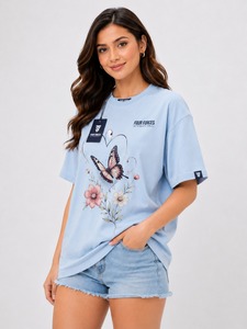 Camiseta Premium para Mujer, Ropa Casual de Algodón de Alta Calidad con Logotipo Personalizado, Servicio OEM, Fabricante de Marca Privada al por Mayor - Product Image 6