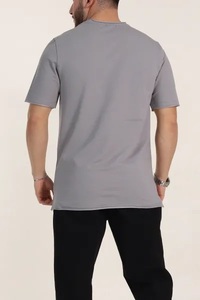 เสื้อยืดผู้ชายไซส์ใหญ่ ผ้าฝ้าย 100% ระบายอากาศ แห้งเร็ว สวมใส่สบาย ขายส่ง คุณภาพสูง หลายแบบ หลายสไตล์ ด้านหน้า - Product Image 6