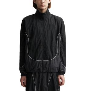 2025 nouveau Style femmes 2 pièces Patchwork léger Nylon fermeture éclair à capuche pantalon ensemble coupe-vent survêtement avec grande taille Option - Product Image 1