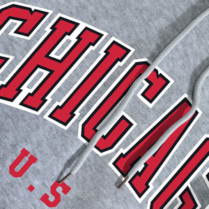 Sweat à capuche pour homme en molleton épais OEM avec poche kangourou et cordons de serrage, style Hip Hop, impression sérigraphique, 100% coton - Product Image 5