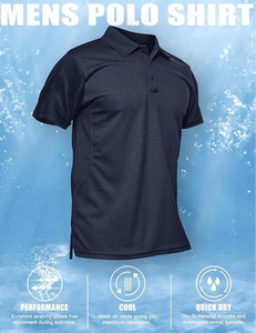 Camisetas Polo para Hombre de Alta Calidad con Logotipo Personalizado para Venta en Línea, Camisetas Polo para Hombre de Primera Calidad Hechas en Pakistán - Product Image 5