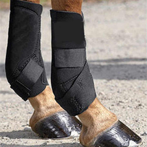 Bottes de protection pour chevaux en néoprène personnalisables en gros – Accessoires de mode d'extérieur - Product Image 2