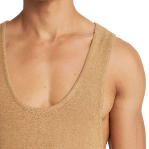 เสื้อกล้ามผู้ชายทรงเข้ารูปสำหรับฤดูร้อน ขายส่ง บริการ OEM ราคาถูก ขายดี คุณภาพพรีเมียม - Product Image 4