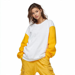 Sudadera de invierno para mujer con hombros caídos, oversize, cuello redondo, manga larga, estampada, estilo jogger holgado - Product Image 6