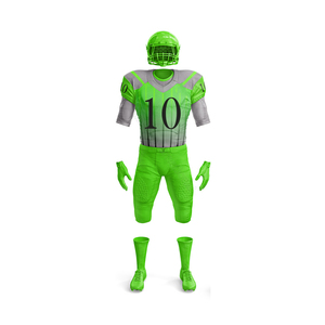 Uniforme de football américain conçu pour les matchs à fort contact, maillot et pantalon robustes, équipement d'équipe prêt pour les impacts, qualité professionnelle - Product Image 4