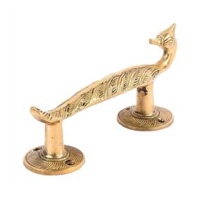 Manijas Modernas <span class=keywords><strong>de</strong></span> Alta Resistencia para Puertas Interiores Cuadradas, Acabado en Latón Satinado Dorado, para Puertas <span class=keywords><strong>de</strong></span> Armarios y Ventanas - Product Image 1