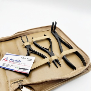 Ensemble d'outils professionnels pour extensions de cheveux, kit d'outils d'installation de tissage et d'extensions de cheveux pour coiffeurs et esthéticiennes en salon - Product Image 4
