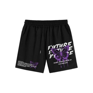 Pantalones Cortos de Felpa Francesa para Hombre, 100% Algodón, Impresión Serigrafiada, Verano 2026, Fabricación en Fábrica, MOQ Bajo, Alta Calidad - Product Image 1