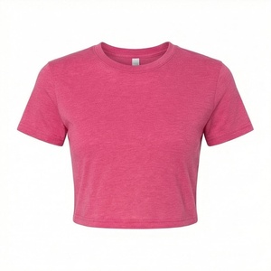 Camisetas Cortas Casuales de Verano para Mujer, Tops Modernos, Estilo Corto, Ropa Deportiva de Moda, Camisetas para Gimnasio - Product Image 1