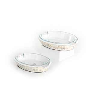 High Demands Mother Pearl Resin & <b>Glass</b> <b>Bowl</b> Set Dinnerware Polished Eco-Friendly Stocked Home Wedding Handcrafted <b>Serving</b> - Product Image 4