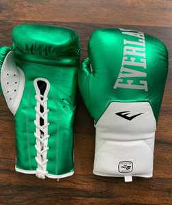 Guantes de Boxeo Sanda al por Mayor, con Cordones, de Cuero Premium Transpirable, Hechos en Pakistán, Personalizados para Adultos, para Entrenamiento y Sparring - Product Image 3