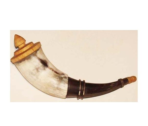 Tapa Metálica Única de Cuerno de Búfalo para Bebidas, Fabricada en India, Color Negro Marrón - Product Image 3