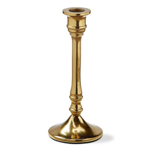 Wholesale Antique Gold <b>Brass</b> Candle <b>Holder</b> Ribbed Tall Taper <b>Candlestick</b> Stands for Christmas Holiday Decoration and Luxury - Product Image 4