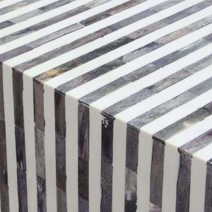 Mesa con Incrustaciones de Hueso de ILAHI, Diseño Moderno con Detalles de Ágata, Almacenamiento Portátil, Muebles para el Hogar - Product Image 5