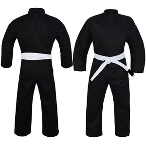 Últimos Conjuntos de Uniformes de Karate para Entrenamiento de Artes Marciales, con Logotipo Frontal Elástico, de Secado Rápido, para Judo al Aire Libre - Product Image 1